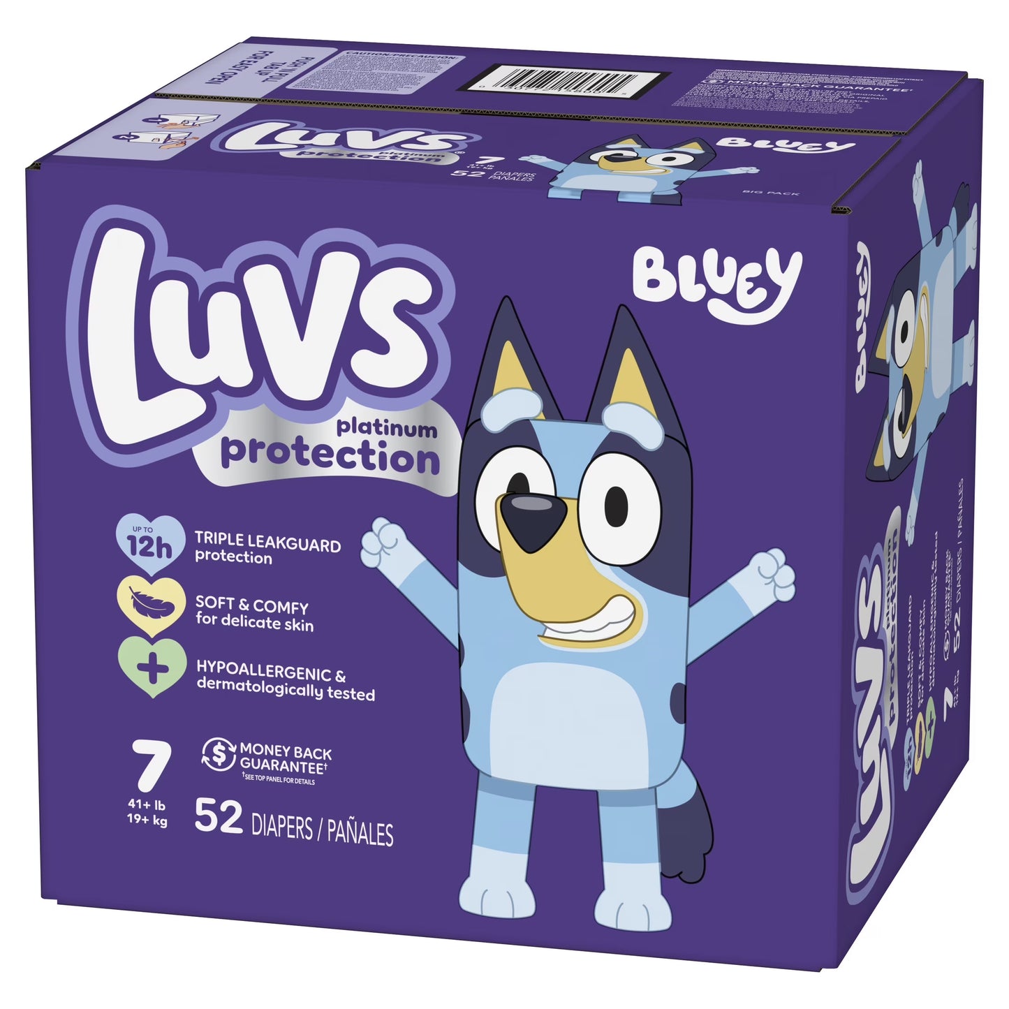 Platinum Protection Baby Diapers Size 7, 52 Count