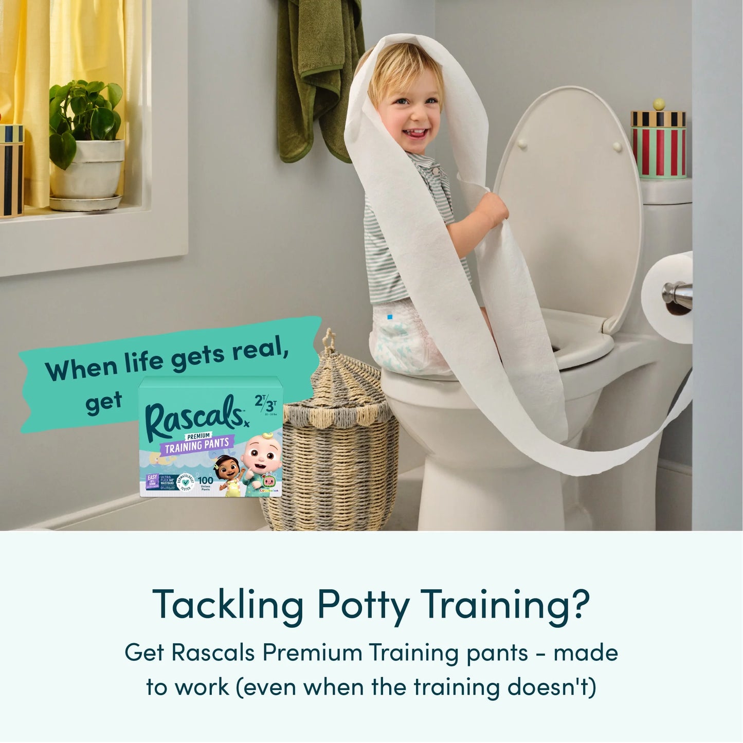 Premium Absorbent Baby Diapers Size 2, 33 Count