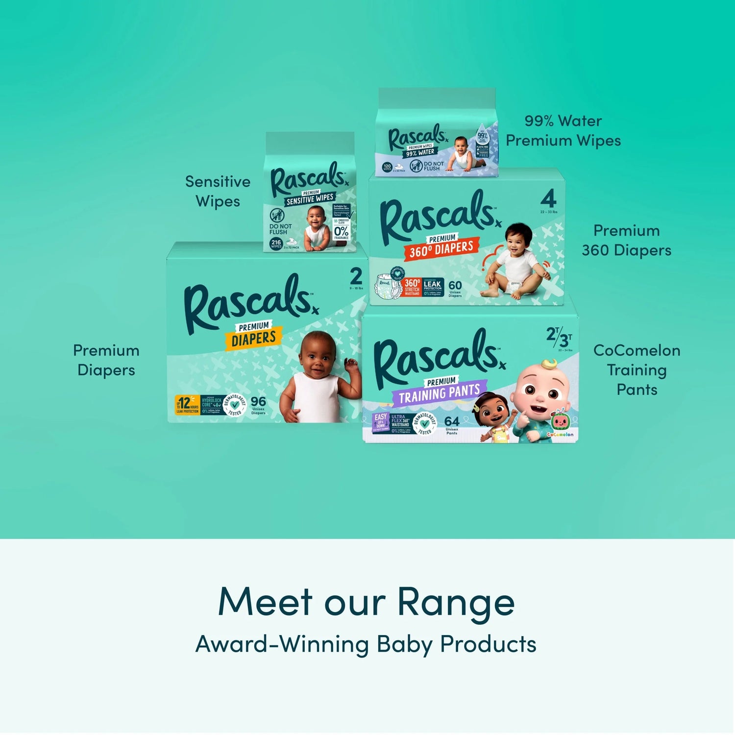 Rascals Premium Diapers