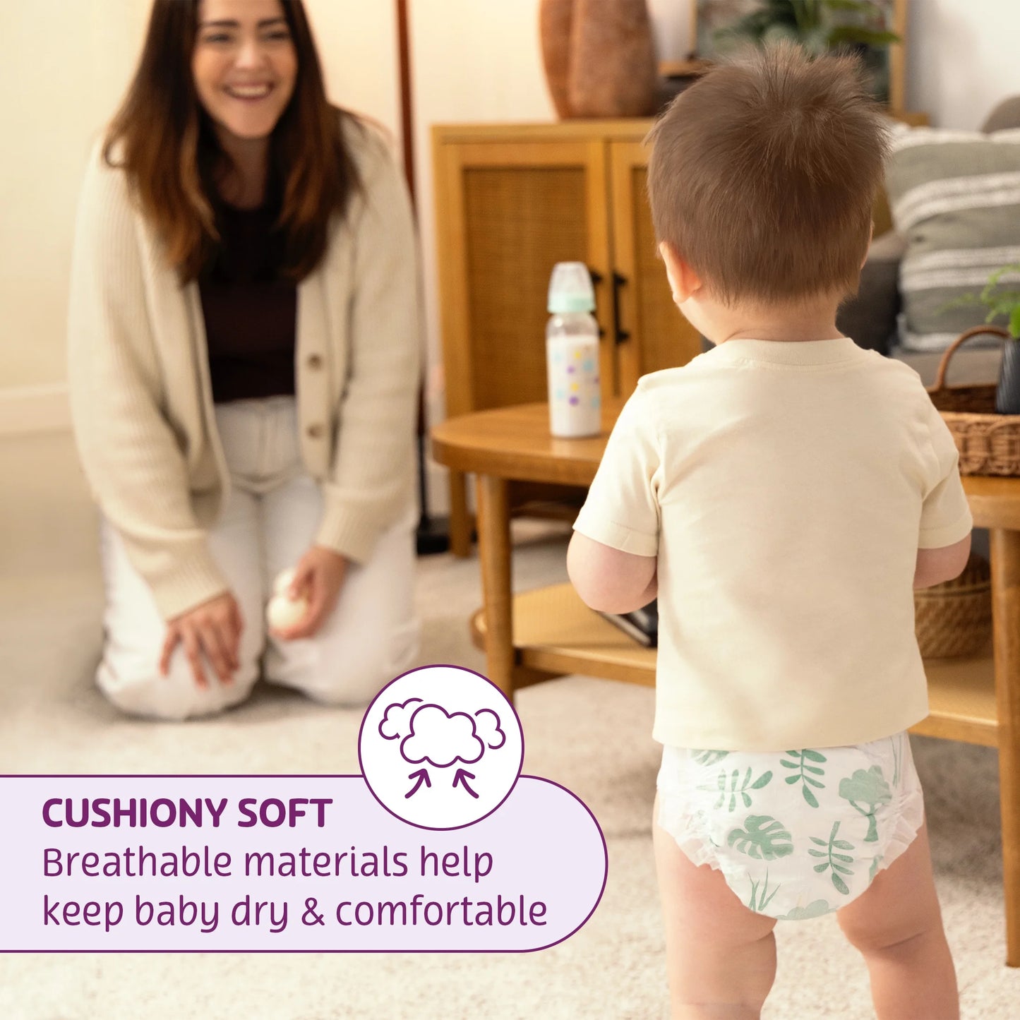 Dry & Gentle Diapers Size 4, 246 Count (Select for More Options)
