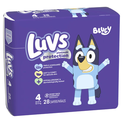 Platinum Protection Baby Diapers Size 4, 28 Count (Select for More Options)