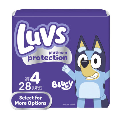 Platinum Protection Baby Diapers Size 4, 28 Count (Select for More Options)