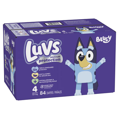 Platinum Protection Baby Diapers Size 4, 84 Count (Select for More Options)