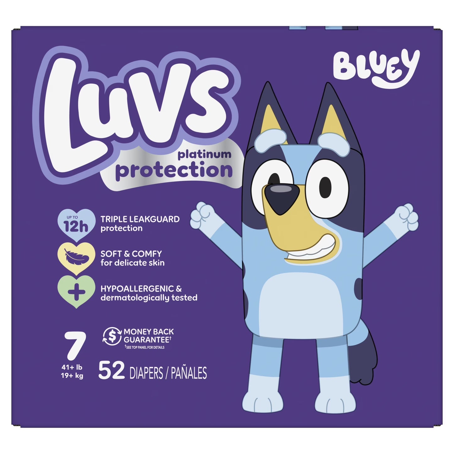 Platinum Protection Baby Diapers Size 7, 52 Count