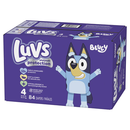 Platinum Protection Baby Diapers Size 4, 84 Count (Select for More Options)