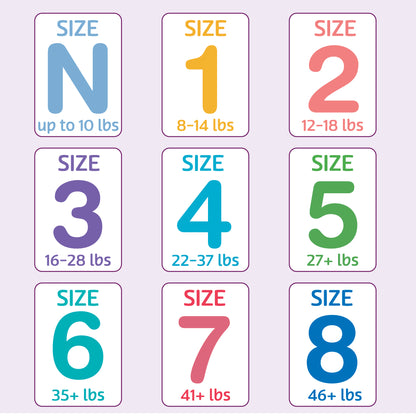Dry & Gentle Diapers Size 1, 162 Count (Select for More Options)