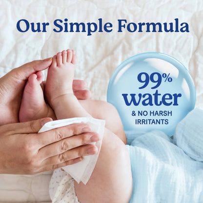 Skin Essentials Baby Wipes, 8 Pack, 448 Total Count (Select for More)