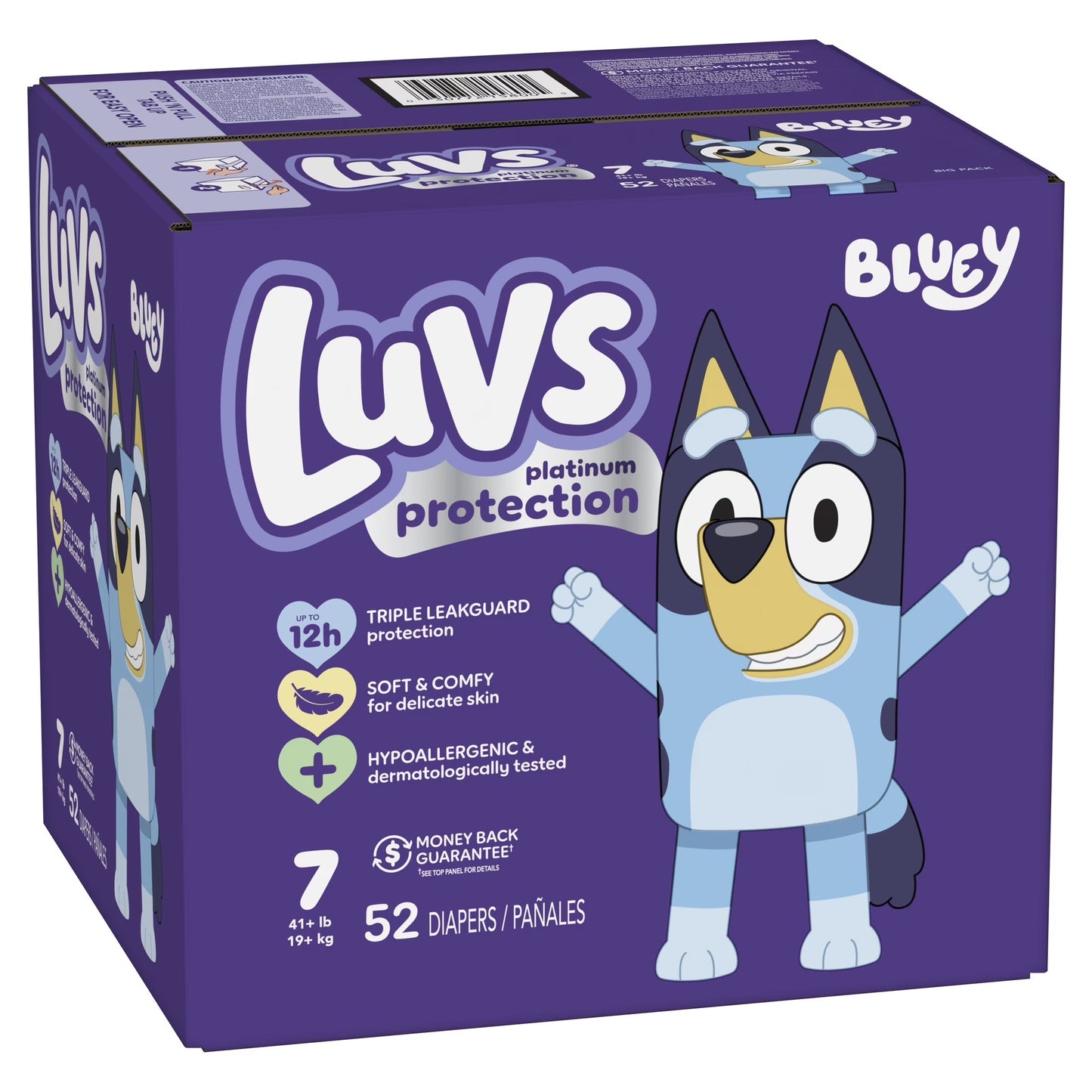 Platinum Protection Baby Diapers Size 7, 52 Count