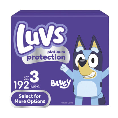 Platinum Protection Baby Diapers Size 3, 192 Count (Select for More Options)