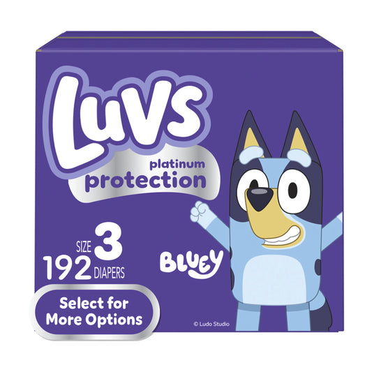 Platinum Protection Baby Diapers Size 3, 192 Count (Select for More Options)
