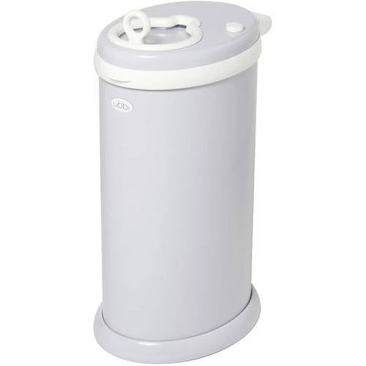 Stainless Steel Diaper Pail, Odor Locking, No Special Bag Required, Award-Winning, Registry Must-Have, Gray