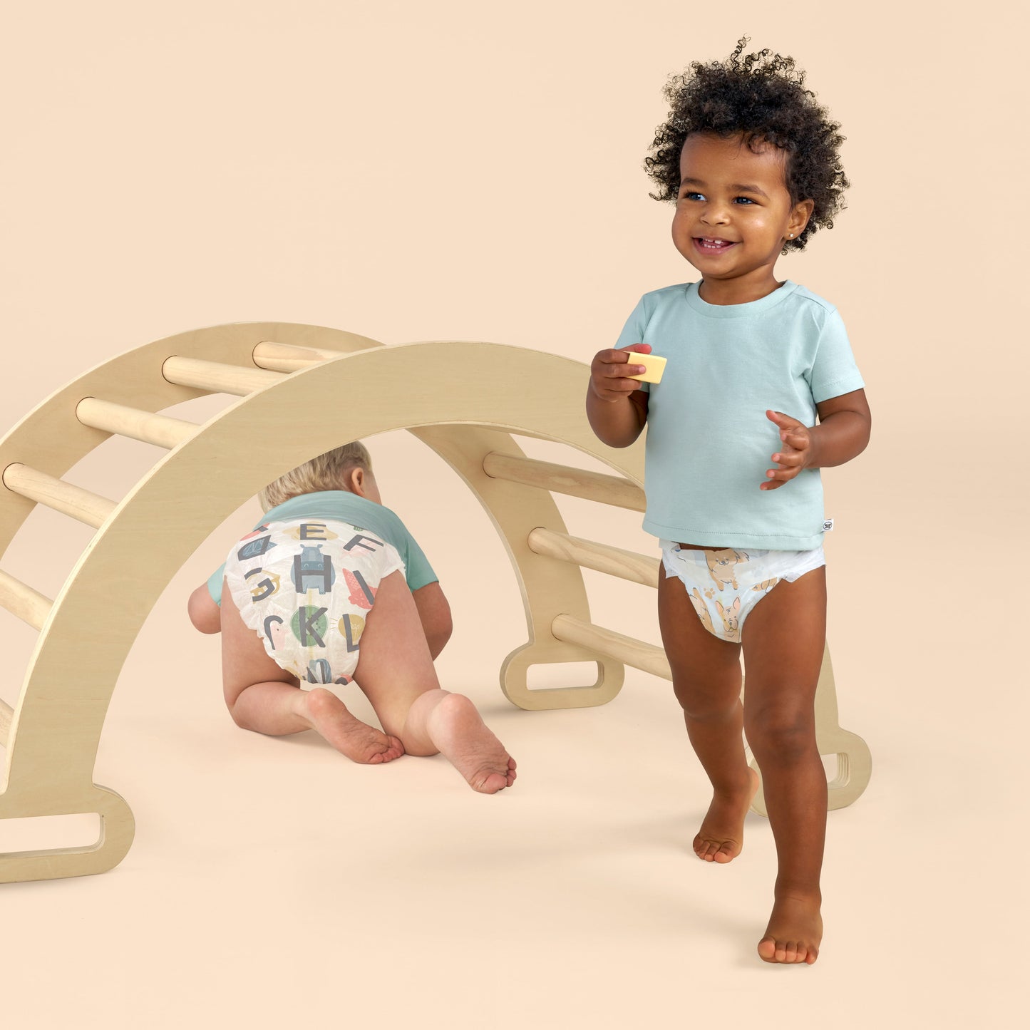 The  Company Clean Conscious Baby Diapers Size 5 (27+ Lbs) Hypoallergenic Fragrance Free 66 Count