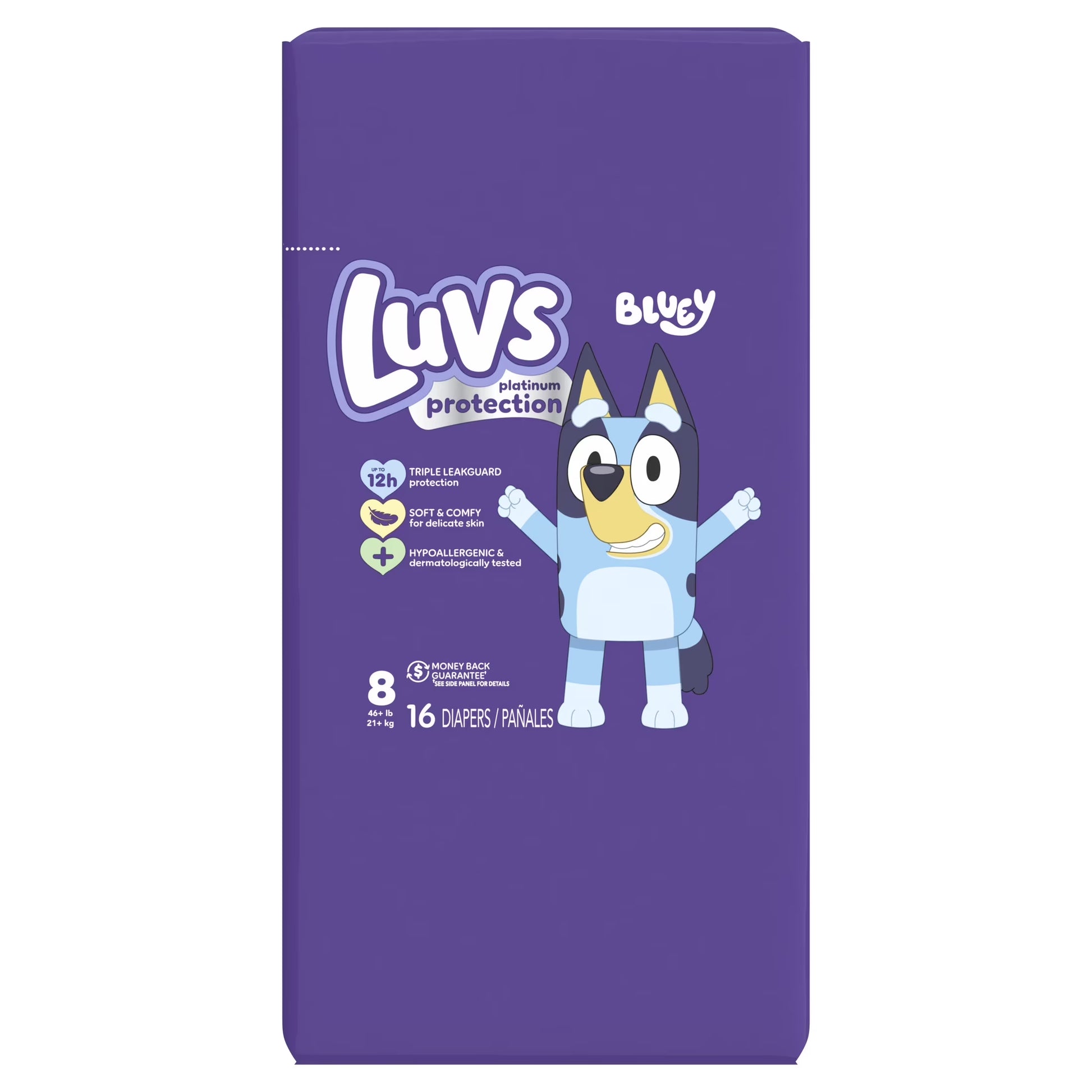 Platinum Protection Baby Diapers Size 8, 16 Count (Select for More Options)
