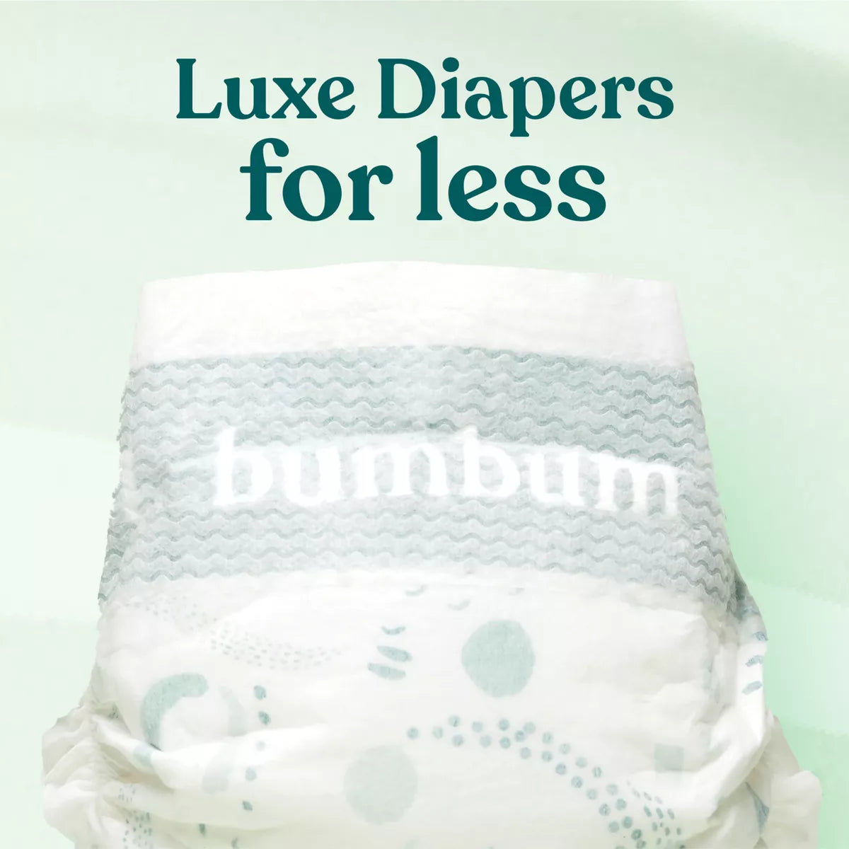 Bumbum Luxury Fragrance-Free Disposable Diapers - (Select Size and Count)