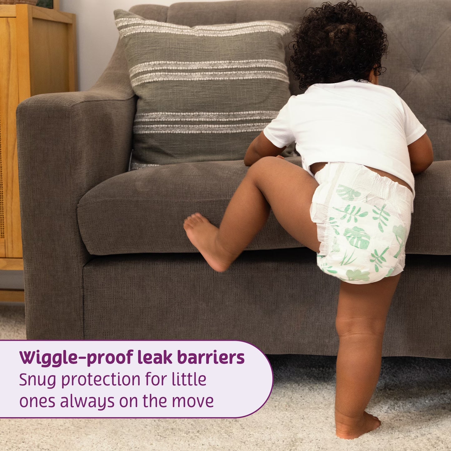 Dry & Gentle Diapers Size 8, 64 Count (Select for More Options)