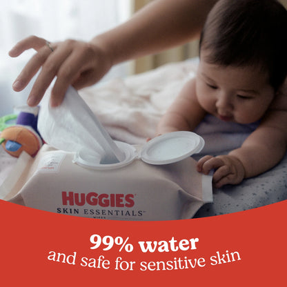 Skin Essentials Baby Wipes, 1 Pack, 56 Count (Select for More)