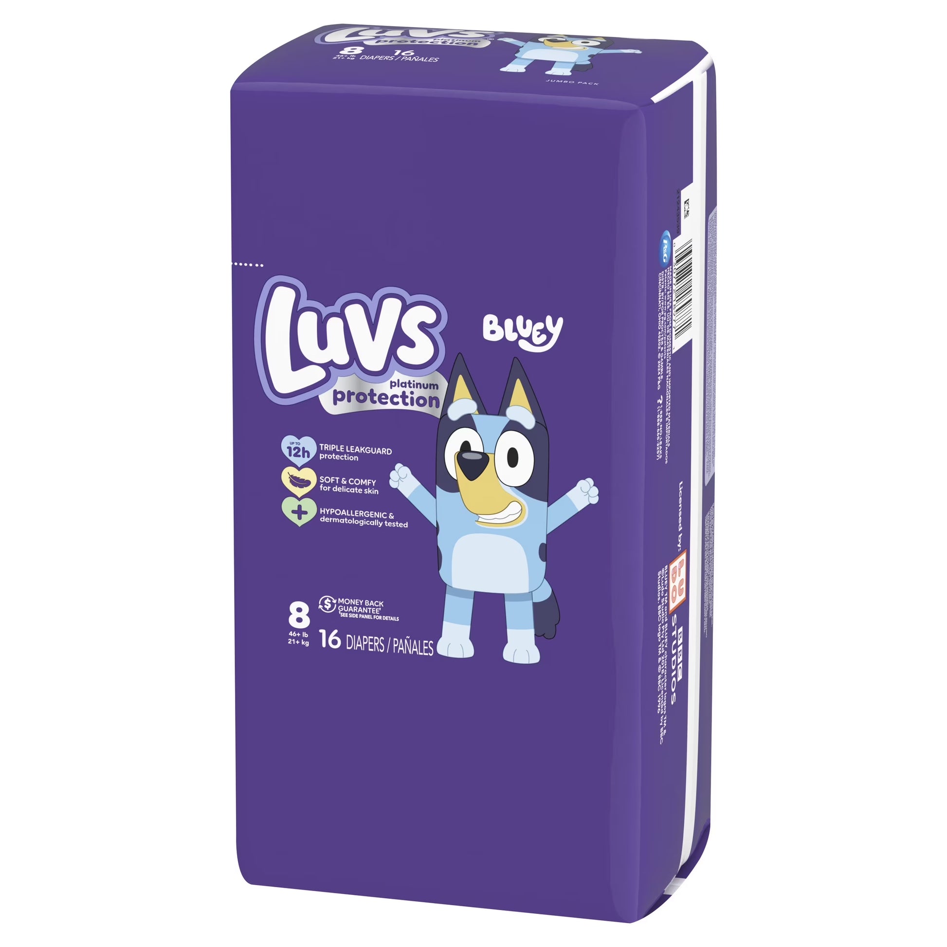 Platinum Protection Baby Diapers Size 8, 16 Count (Select for More Options)