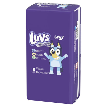 Platinum Protection Baby Diapers Size 8, 16 Count (Select for More Options)