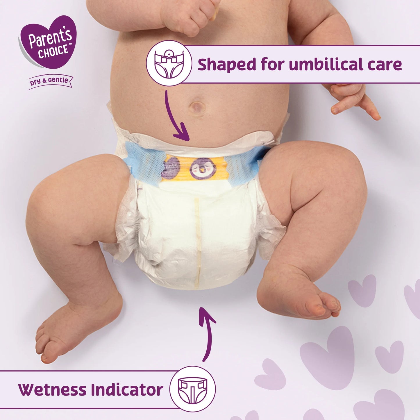 Dry & Gentle Diapers Size 1, 162 Count (Select for More Options)