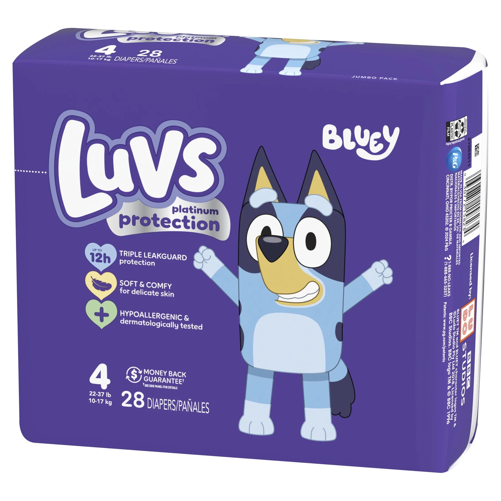 Platinum Protection Baby Diapers Size 4, 28 Count (Select for More Options)